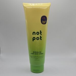 not pot Banana OG Hemp Body Creme Cream